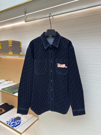 Dior x KAWS co-branded denim jacket