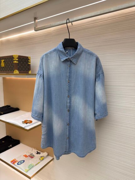 Acne Studios 1996 Logo Distressed Shirt
