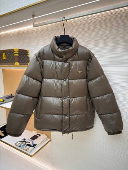 Prada Down Jacket with Detachable Sleeves