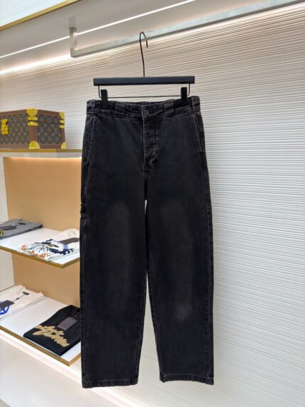 Prada Triangle Logo Denim Jeans