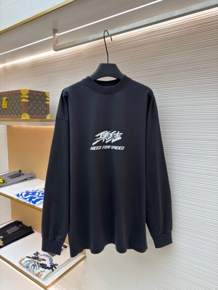 Balenciaga x Need for Speed ​​Collaboration: "Assembly" Long-Sleeve Shirt