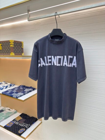 Balenciaga Masking Tape Short-Sleeve T-Shirt