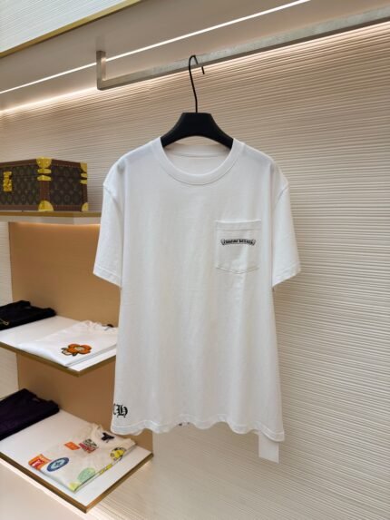 Chrome Hearts All-Over Flame Print Short-Sleeve T-Shirt