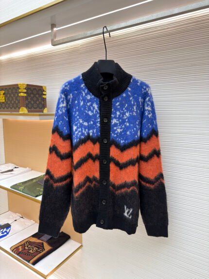 Louis Vuitton Wavy Snowfall Cardigan
