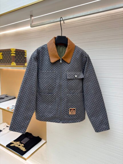 Louis Vuitton x Nigo Quilted Belted Workwear Jacket
