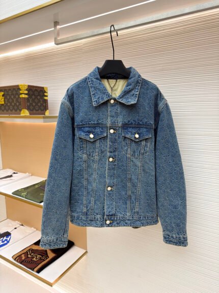 Louis Vuitton Monogram Jacquard Denim Jacket