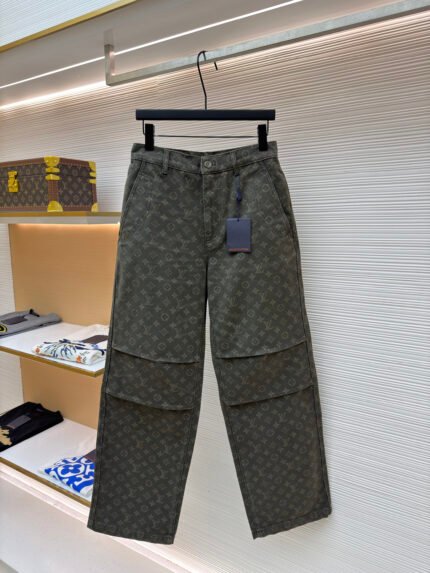 Louis Vuitton All-Over Jacquard Pocket Jeans