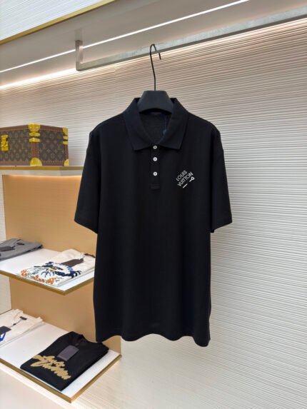 Louis Vuitton Pin-Embroidered Polo Shirt