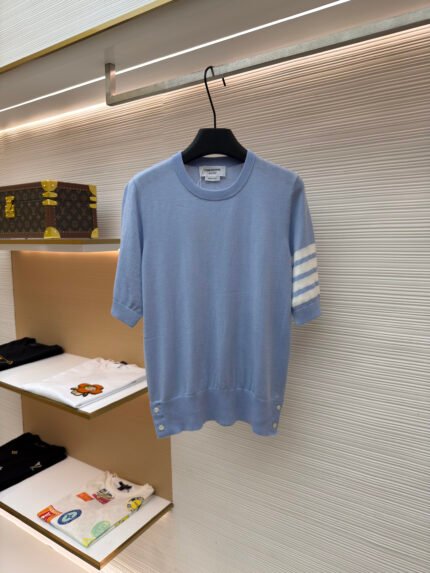 Thom Browne Classic Short-Sleeve Knit