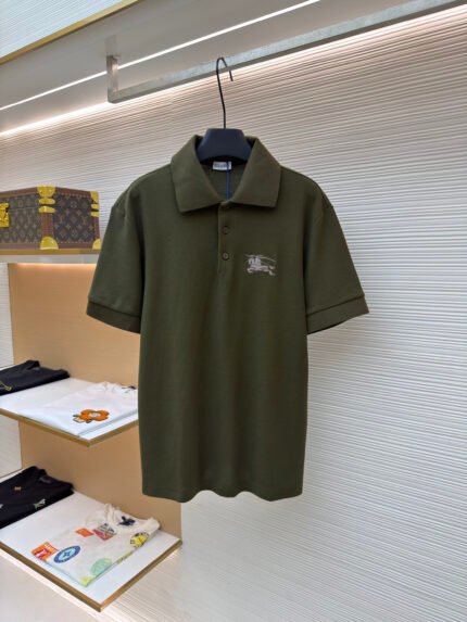 Burberry Equestrian Knight Logo Polo Shirt