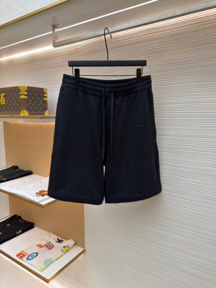 Burberry Classic Embroidered Logo Drawstring Shorts