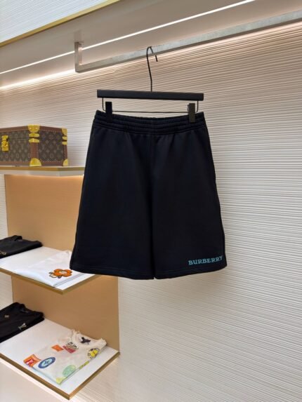 Burberry Blue Knight Cotton Shorts