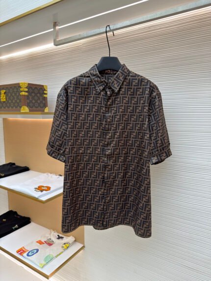 Fendi full-frame FF short-sleeved shirt