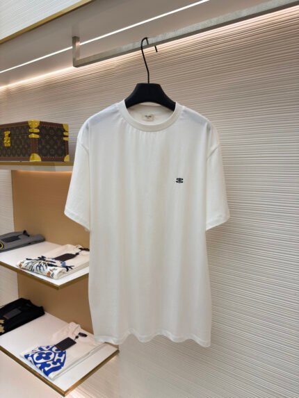 Celine Triomphe Short-Sleeve T-Shirt