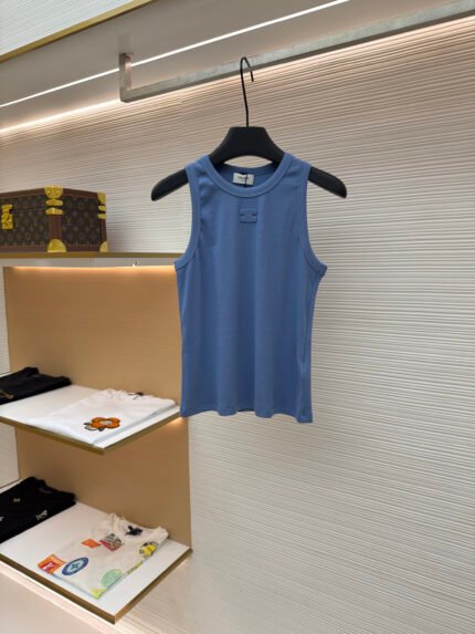 Celine Logo-Appliqué Tank Top [Women's]