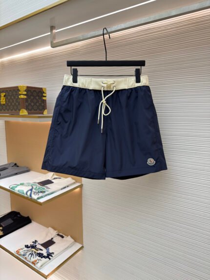 Moncler logo drawstring swim shorts