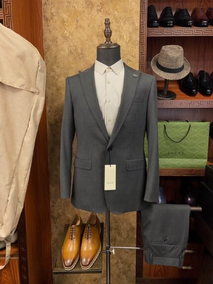 GUCCI Men's Premium Casual Suit Jacket & Trousers