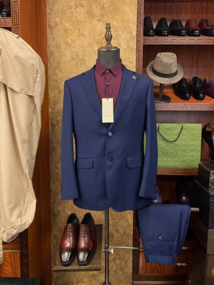 Gucci Men's Premium Casual Suit Jacket & Trousers