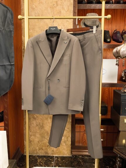Prada Men's Premium Casual Suit Jacket & Trousers