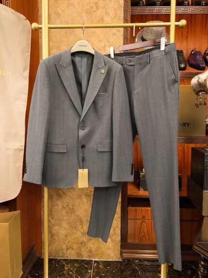 Burberry Men's Premium Casual Suit (Jacket & Trousers)