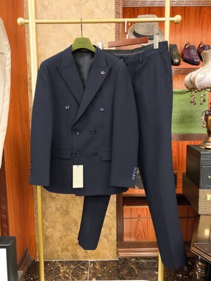 GUCCI Men's Premium Casual Suit Jacket & Trousers