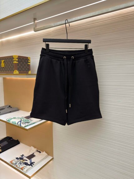 Ami Paris Heart-Embroidered Shorts