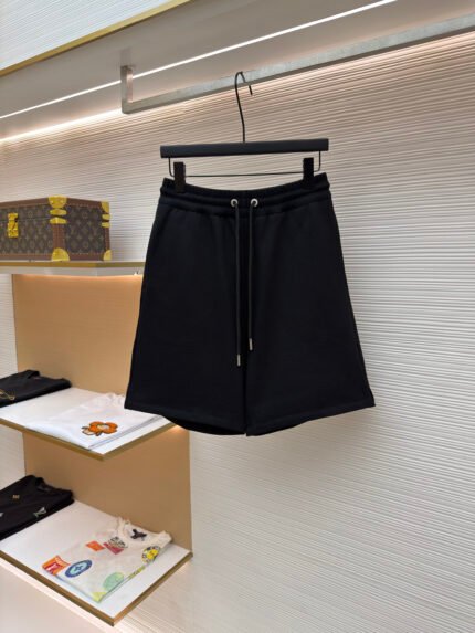 Ami Paris Contrast-Embroidered ADC Athleisure Shorts