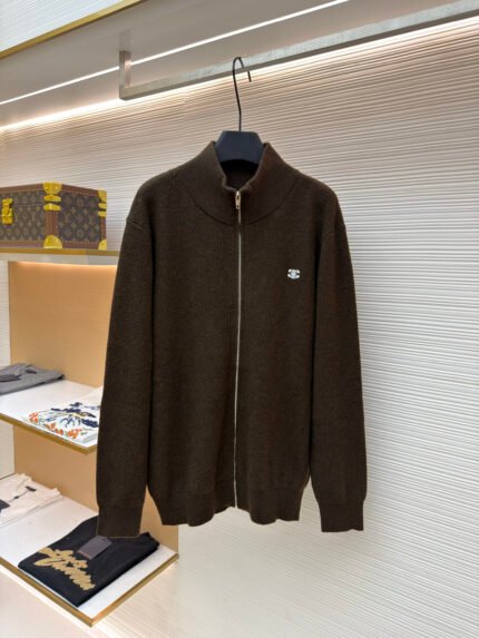 Celine Triomphe Knit Cardigan