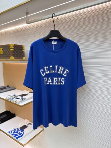 Celine Paris Printed Short-Sleeve T-Shirt