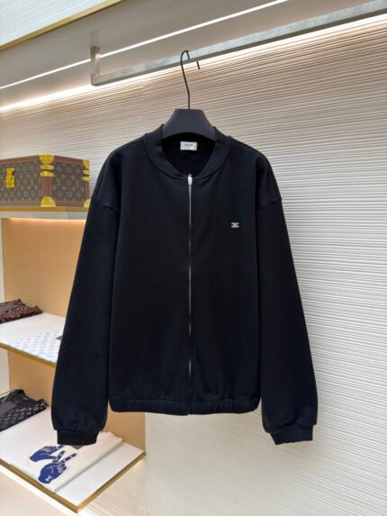 Celine Embroidered Baseball Jacket