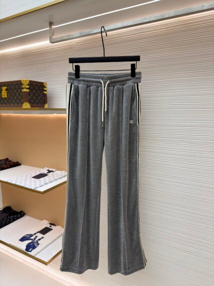 Celine Triomphe-embroidered trousers