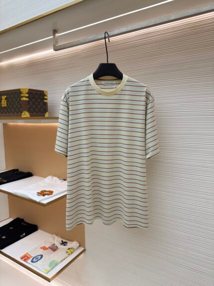 Brioni Herringbone Knit Polo Short Sleeve