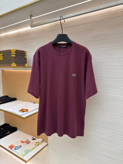 Dolce & Gabbana Logo Short-Sleeve Top