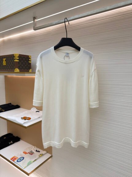 Berluti Thabor Embroidered Logo Short-Sleeve Crew-Neck T-Shirt