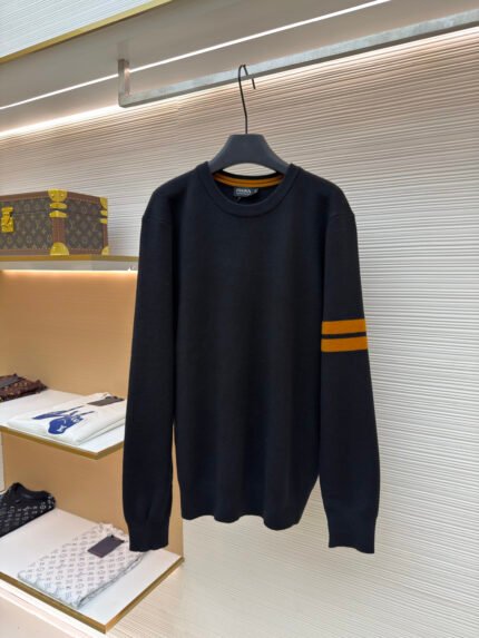 ZEGNA Logo-Stripe Sweater