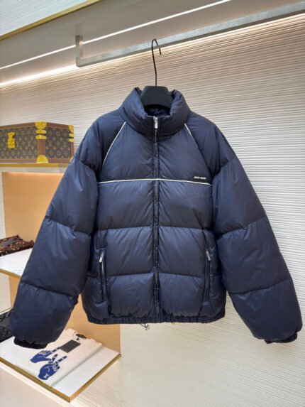 Miu Miu Logo Down Jacket