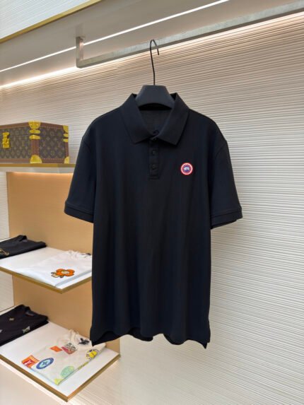 Canada Goose Logo Polo Shirt