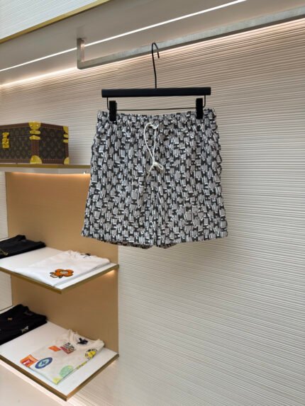 Hermès Paris All-Over Logo Shorts