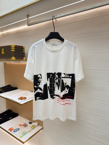 Givenchy Portrait-Print Short-Sleeve T-Shirt
