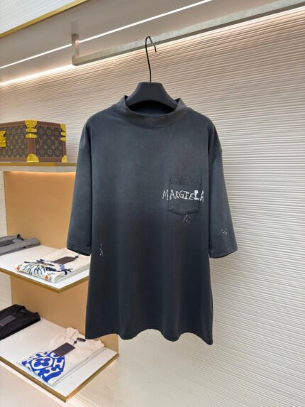 Maison Margiela Distressed Graffiti Short-Sleeve T-Shirt