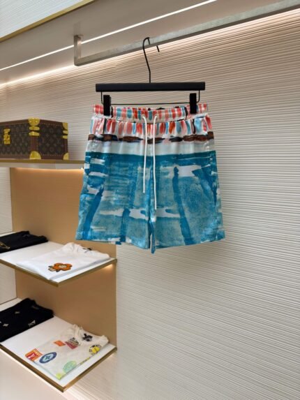 Loro Piana Resort Collection Printed Casual Shorts with Drawstring Waist