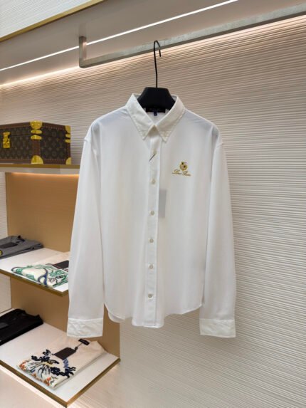 Loro Piana Logo-Embroidered Shirt