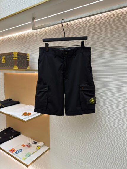 Stone Island Badge Cargo Shorts