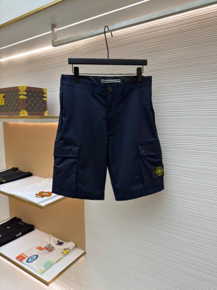 Stone Island Badge Cargo Shorts