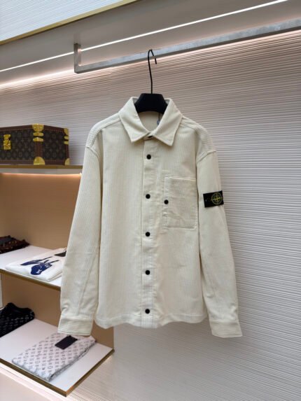 Stone Island Badge Chest Pocket Overshirt