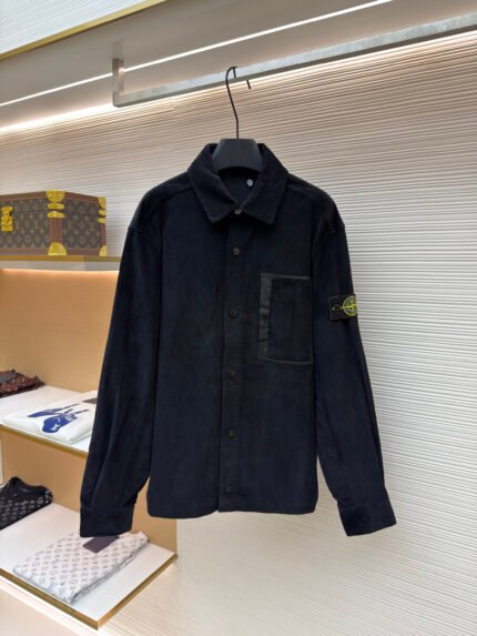 Stone Island Badge Chest Pocket Overshirt
