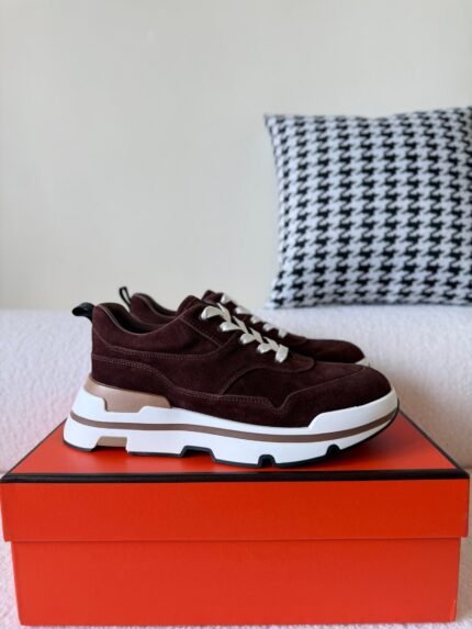 Hermès Hugo platform sneakers
