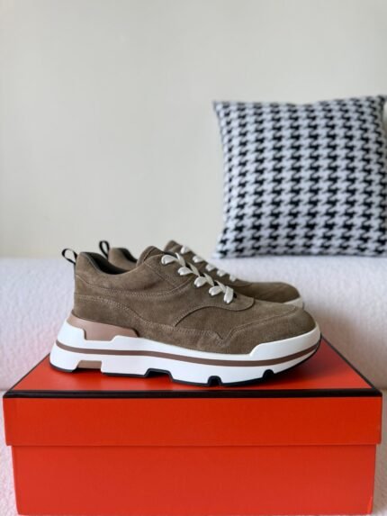 Hermès Hugo platform sneakers