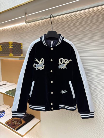 LOUIS VUITTON Velvet Denim Sukajan Jacket