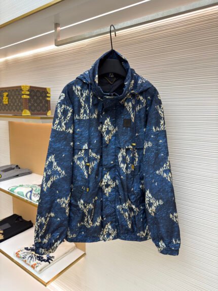 LOUIS VUITTON Printed Windbreaker